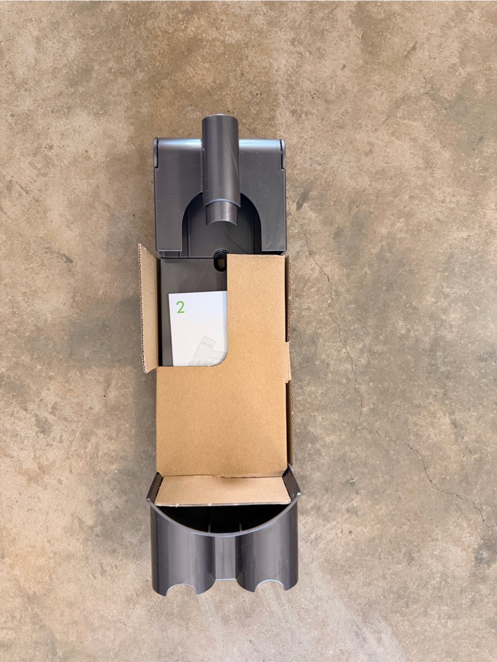 Genuine Dyson V7 V8 Wall Dock Charging Station Mount Holder Gray OEM